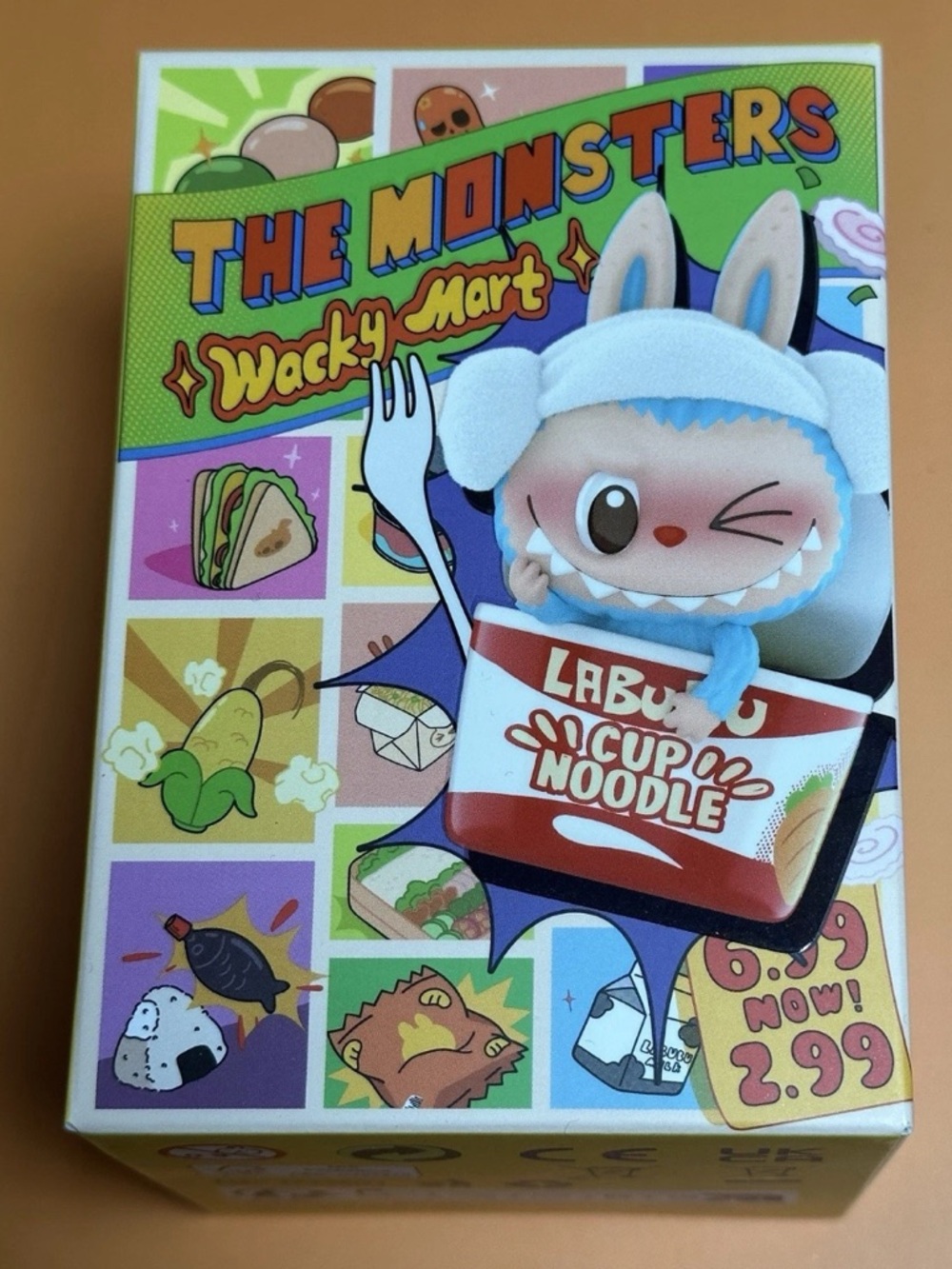 New Authentic Pop Mart Labubu THE MONSTERS Wacky Mart Series Figures Blind Box